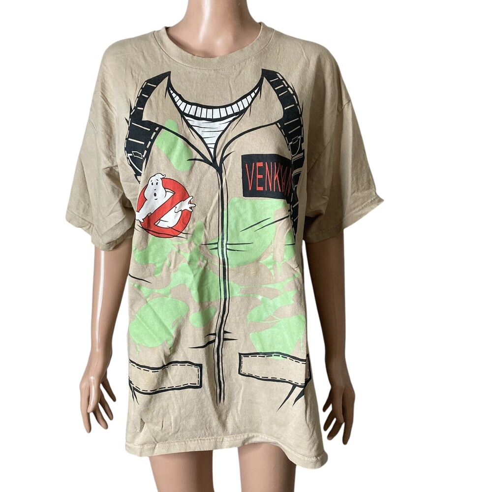 Ghostbusters 2013 GITD T-shirt XL Peter Venkman bill murray glow in the dark